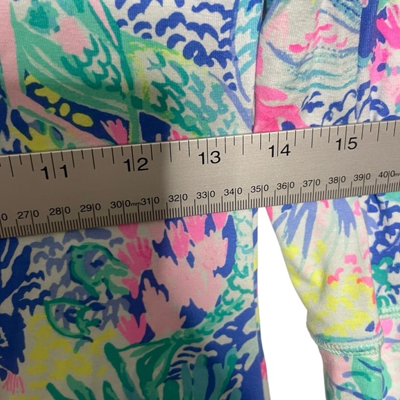Lilly Pulitzer Sophie Mini Dress Mermaid Cove Blue Pink XXS 3/4 Sleeve - Picture 7 of 8